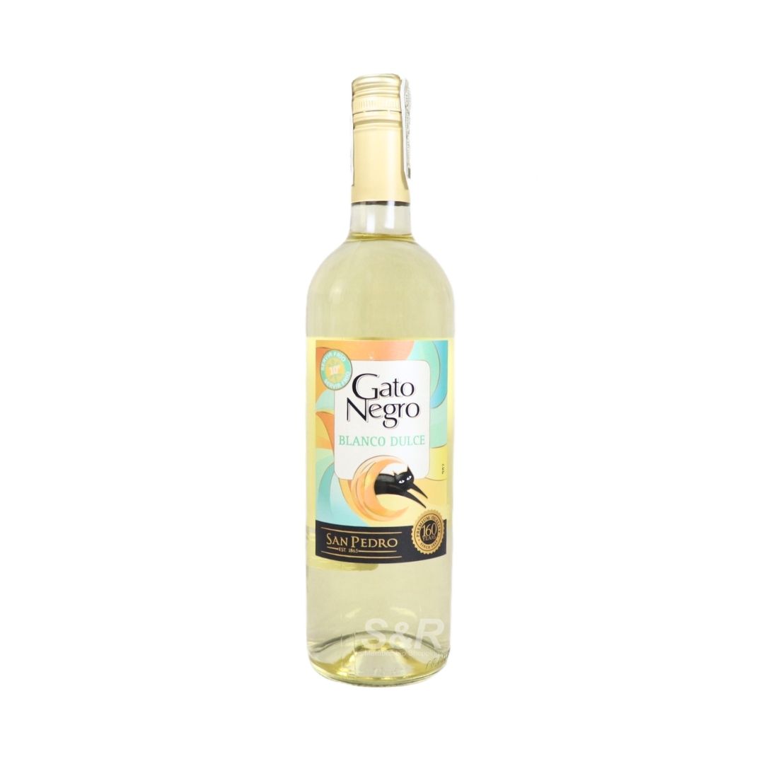 Gato Negro Blanco Dulce San Pedro Sweet Wine 750mL